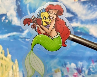 Waterdichte sticker Mermaid & Friends