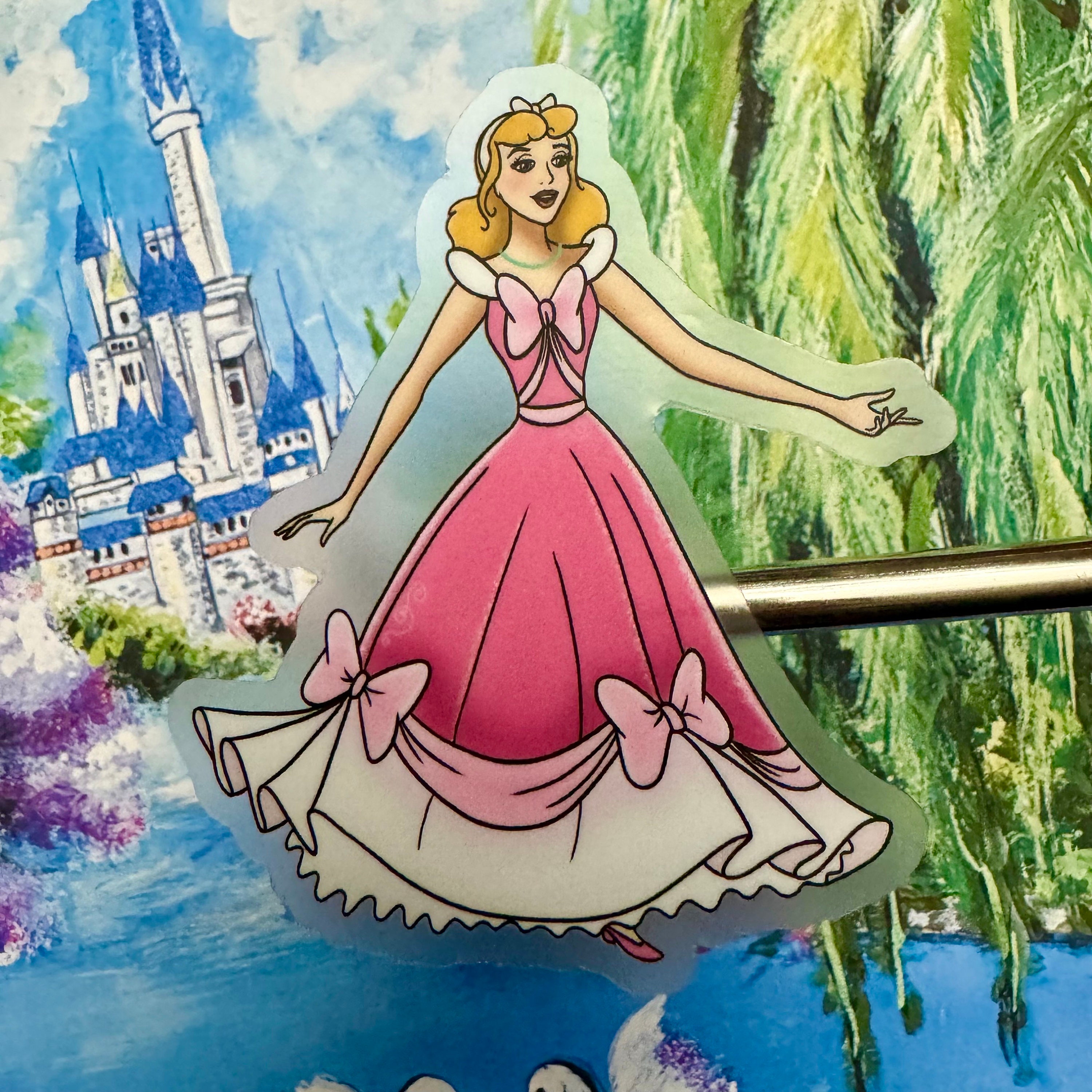 cinderella cartoon pink dress Disney Cinderella Dress Suprise Storytime by OLSZEWSKI LE 3250 MIB Coa