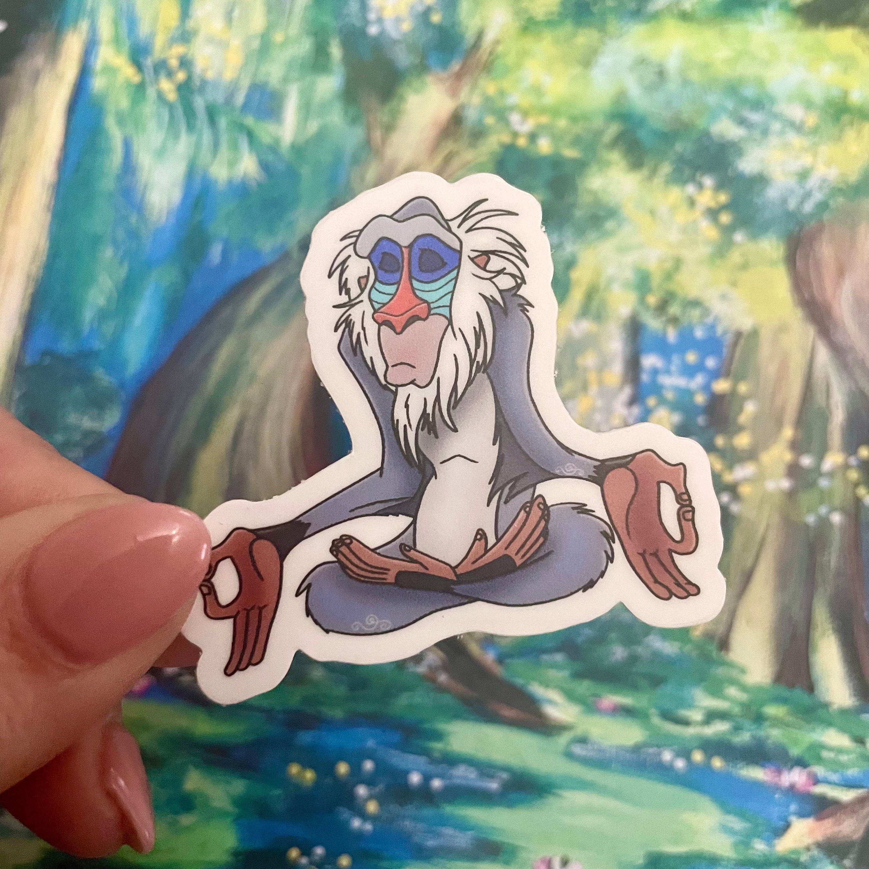 Lion King Rafiki Meditating