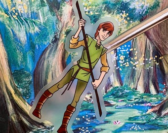 Taran Vinyl Sticker - Black Cauldron