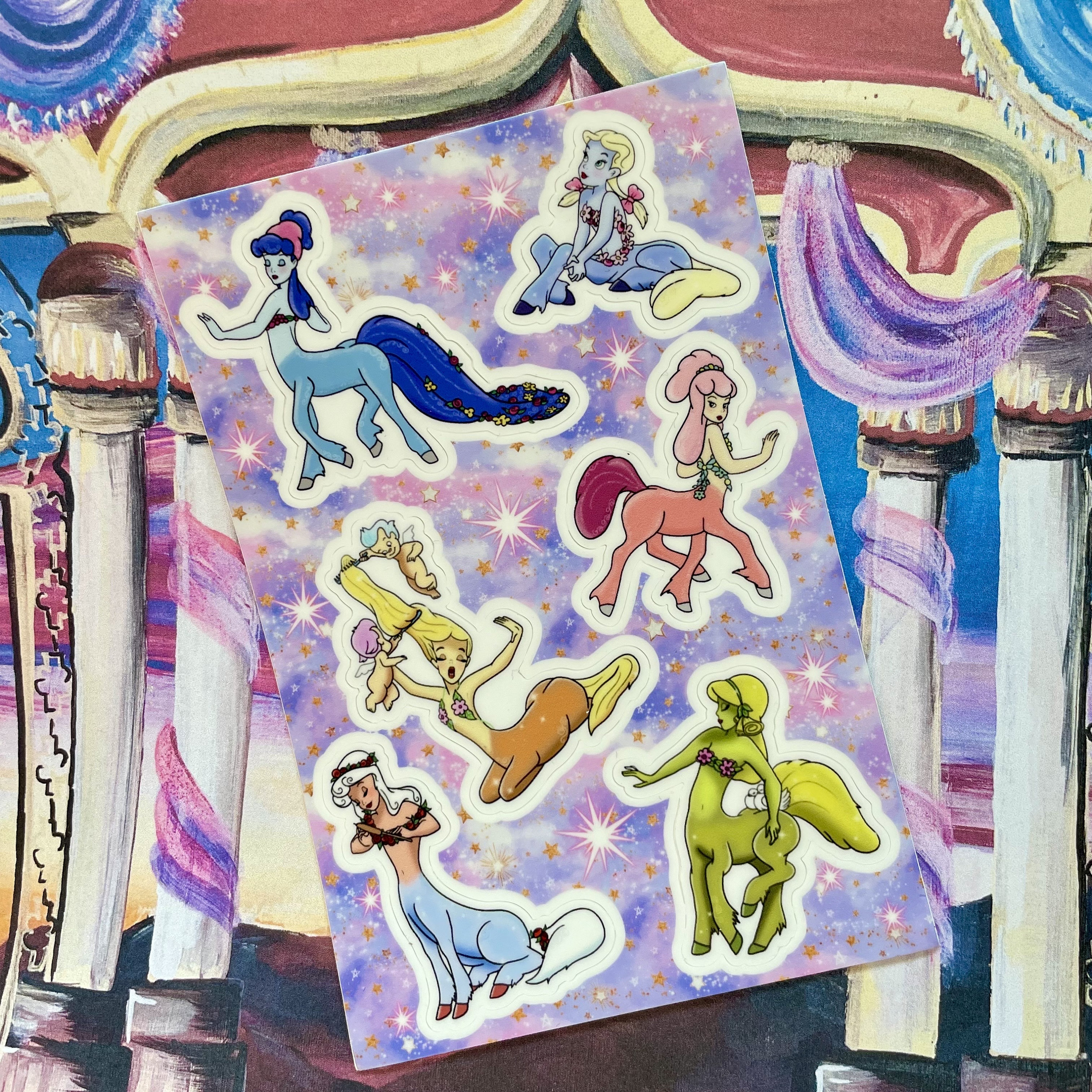 Centaur Sticker Sheet - Etsy
