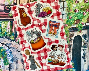 Tiny Chef Sticker Sheet