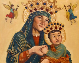 Our Lady of Perpetual Help art print | 3 sizes | Catholic Art