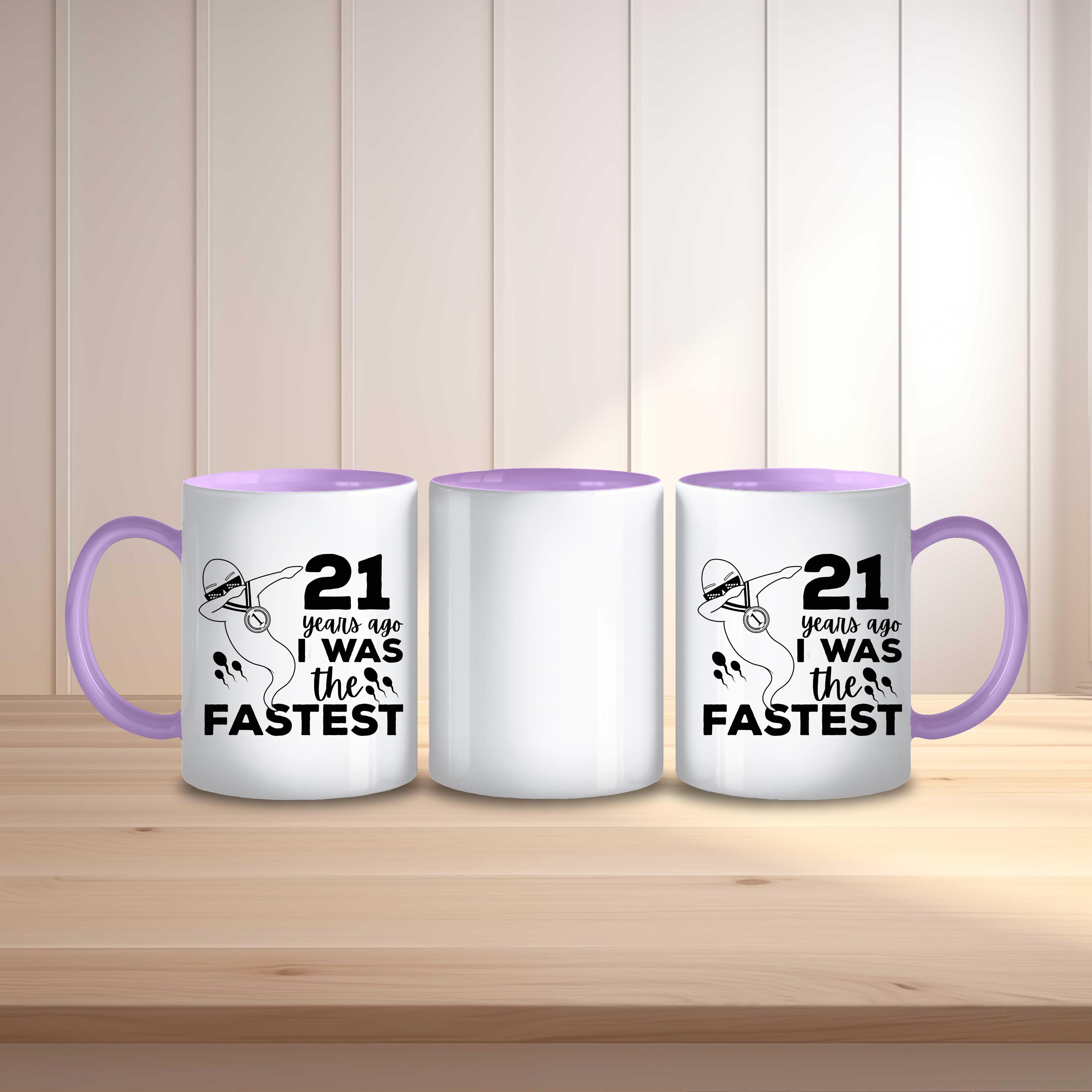 Funny 21st Birthday Mug: Humorous Novelty Coffee Cup