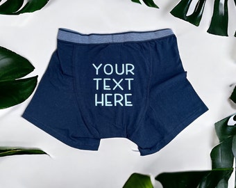 DIY Boxers, Funny Boxers, Novelty Underwear, Hilarious Men's Boxer Shorts, Quirky Gift for Him