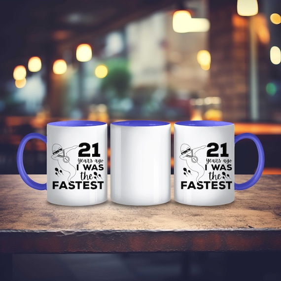 Funny 21st Birthday Mug: Humorous Novelty Coffee Cup - Etsy Israel