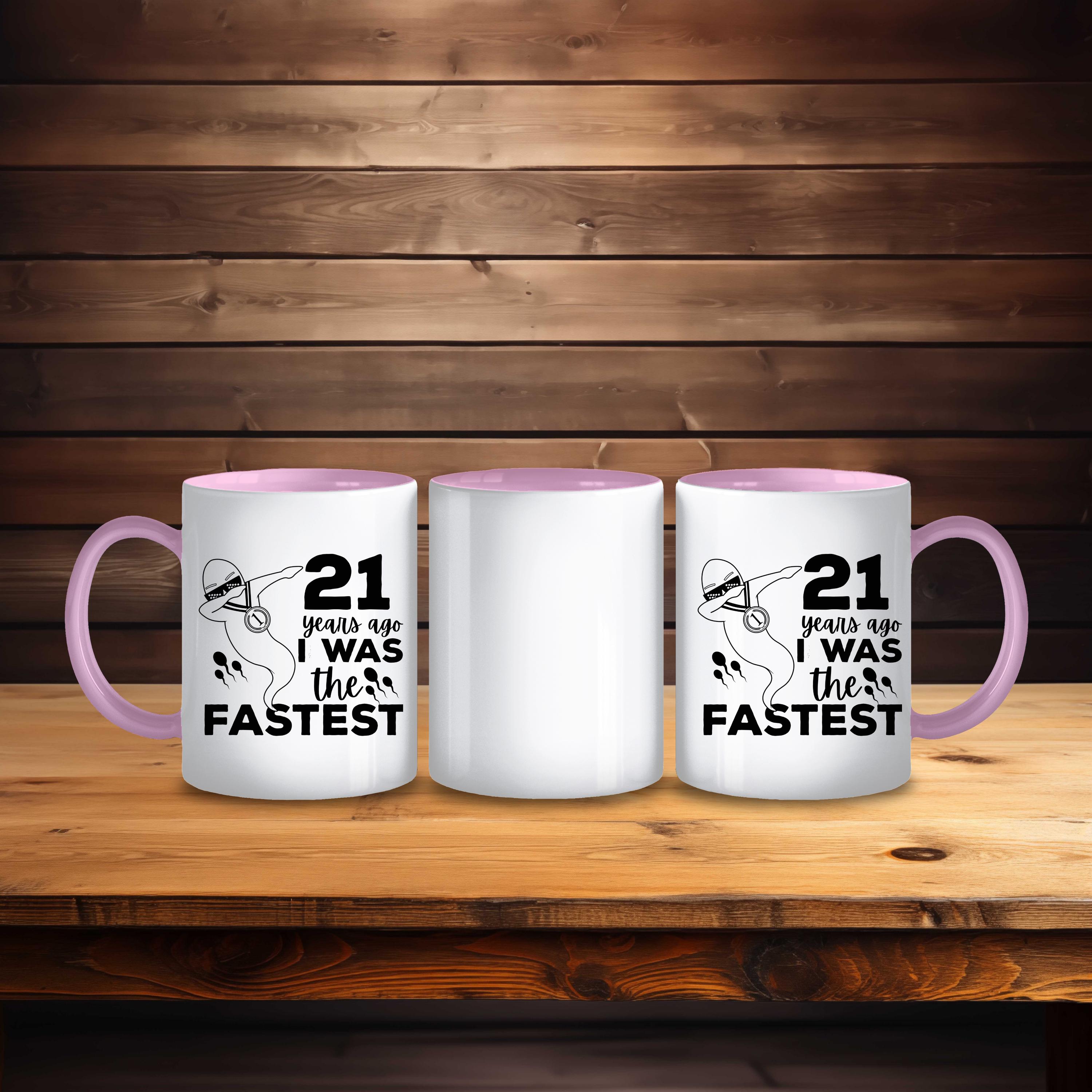 Funny 21st Birthday Mug: Humorous Novelty Coffee Cup
