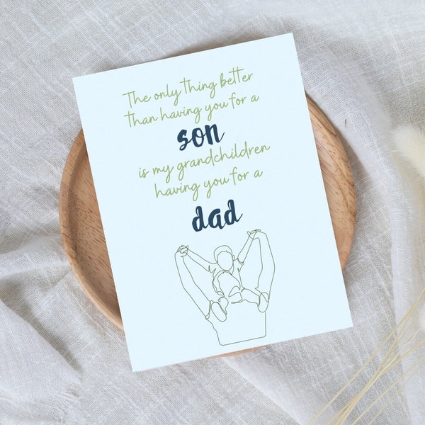 Father’s Day card for son, Father’s Day card from grandma, happy Father’s Day card to son, son Father’s Day card, happy Father’s Day card