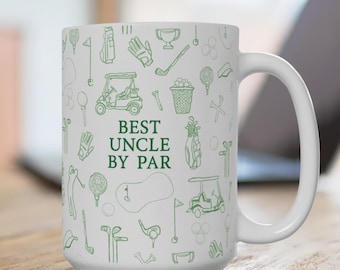 Uncle Gifts, Uncle Mug, Pregnancy Announcement Uncle, Uncle Birthday Gifts, Gifts for Uncle, Best Uncle Golfing Mug