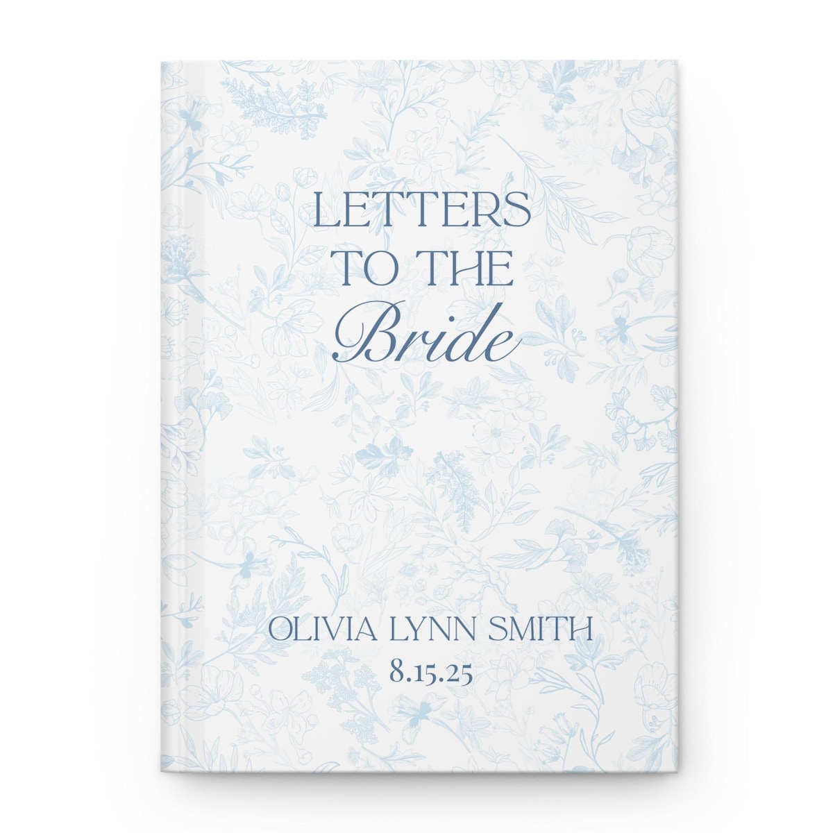 Custom Letters to the Bride Book Bridal Shower Memory Scrapbook Bride-to-Be Gift Personalized Wedding Keepsake Bridal Party Gift to Bride