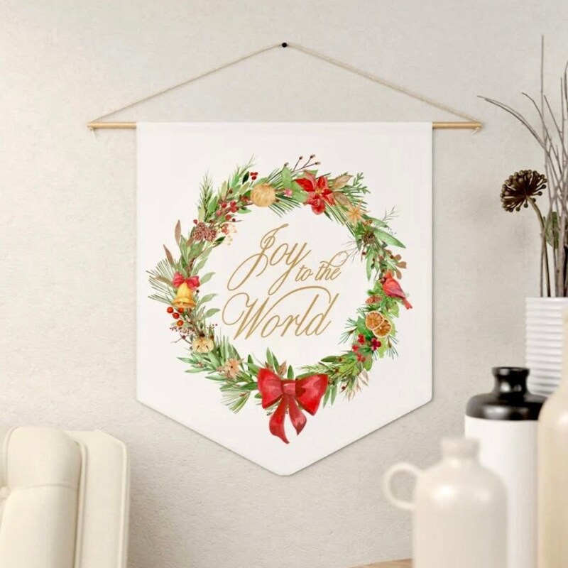 Joy to the World Banner - Etsy