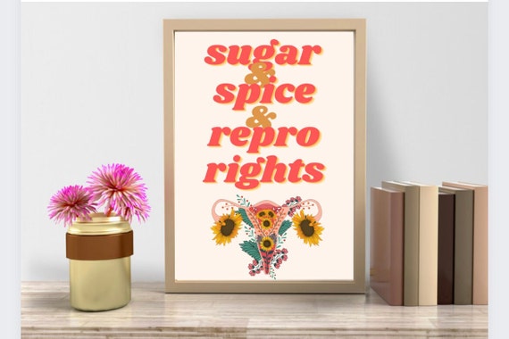 Sugar Spice Reproductive Rights Feminist Pro-Choice Movement Sugar Spice Reproductive Rights Feminist Pro-Choice Movement