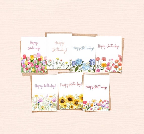 Bsb - 50th Birthday Card - Nature Card - Sustainable Birthday Cards - Birthday Cards With Envelope - Birthday Card Women & Men - Greeting Card 15.5 X 15.5 Cm - View #12