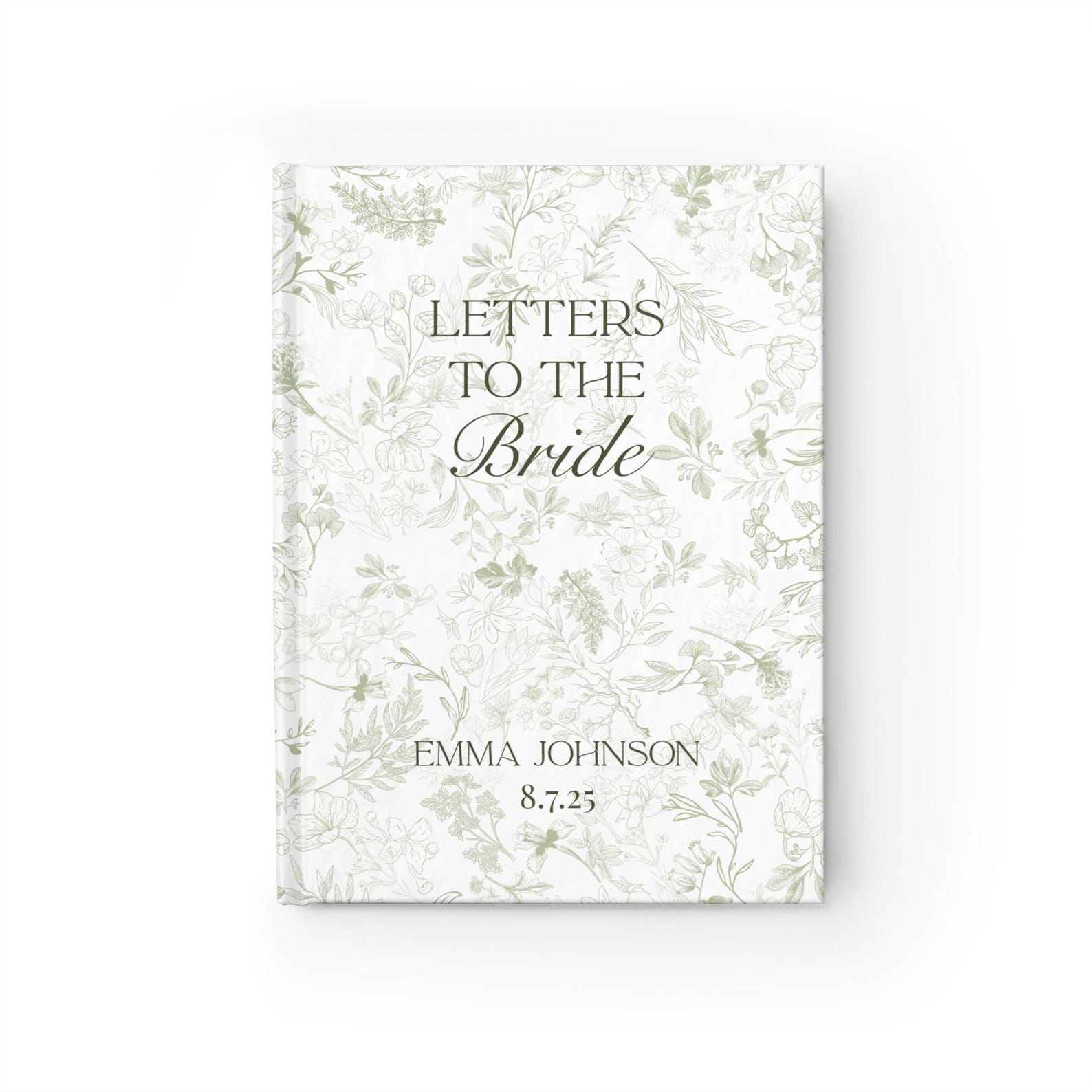 Custom Letters to the Bride Book Bridal Shower Memory Scrapbook Bride — free download