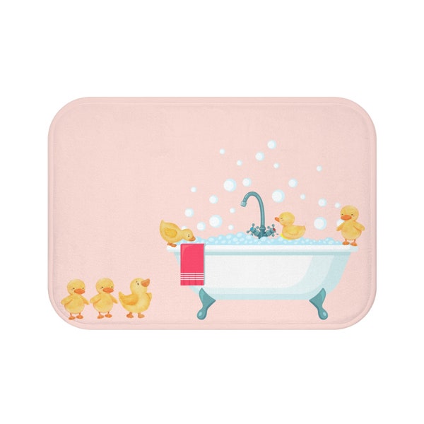 Rubber Duck Bath Mat Etsy