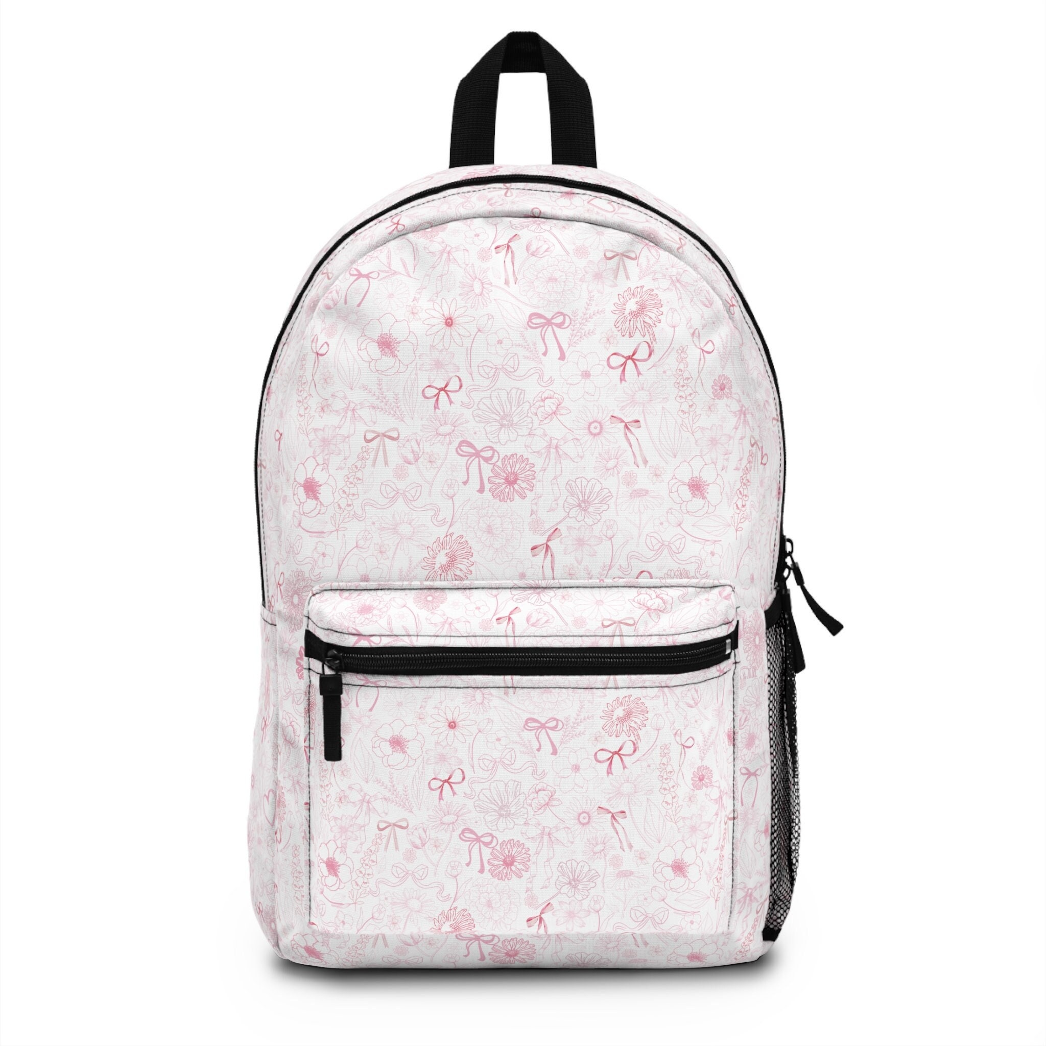 Backpack for School, Girls Pink Backpack, Coquette Backpack 