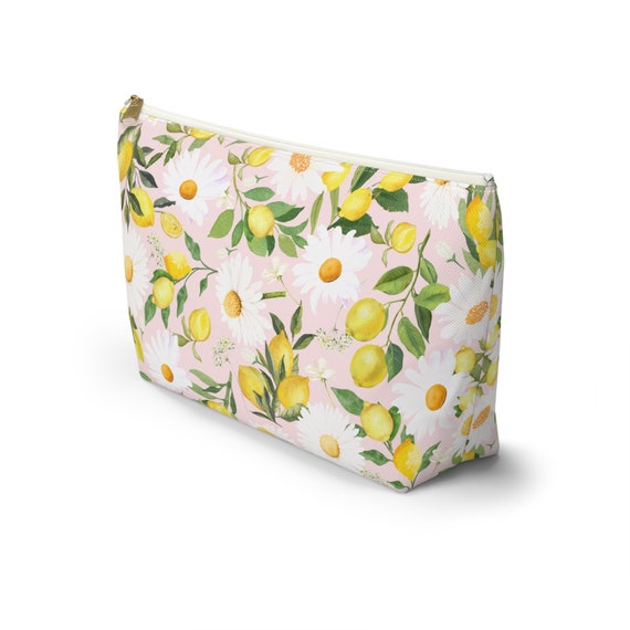 Cosmetic Bag - Linen - Small - Amalfi Citrus Cosmetic Bag - Linen - Small - Amalfi Citrus
