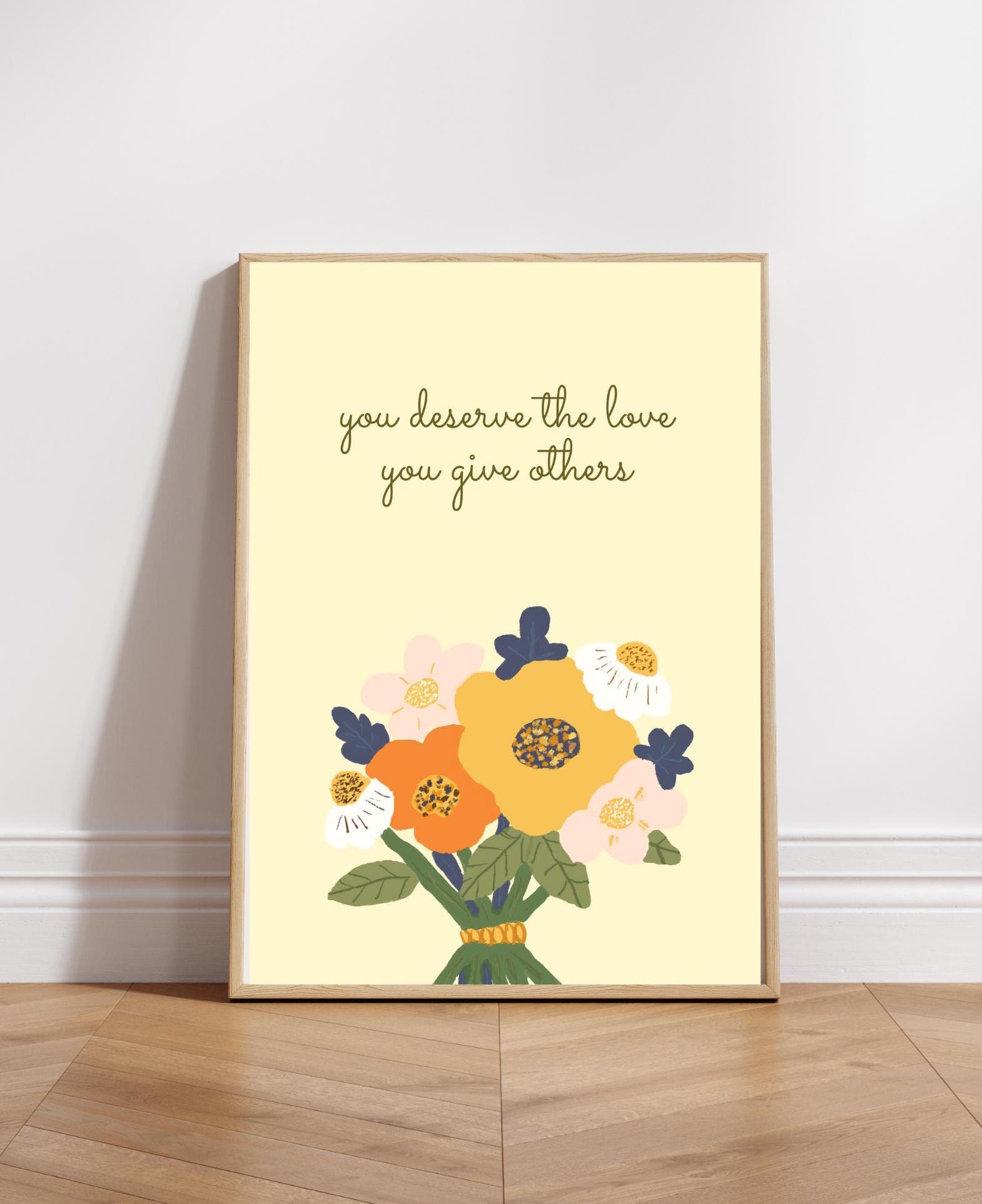 You Deserve Love - Etsy