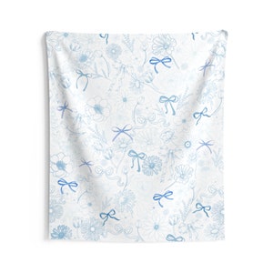 Light Blue Tapestry Etsy