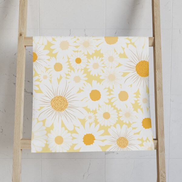 Daisy Bathroom Decor Etsy