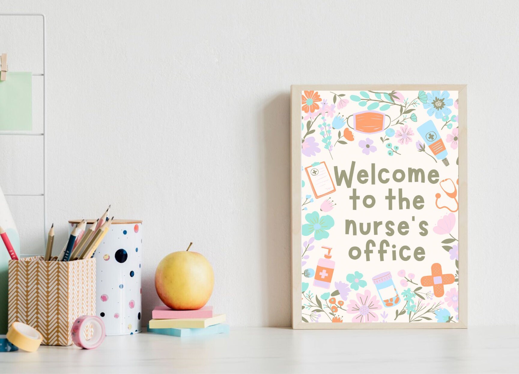 Nurse Office Decor Nurse Door Sign School Nurse Office Sign Nurse ...