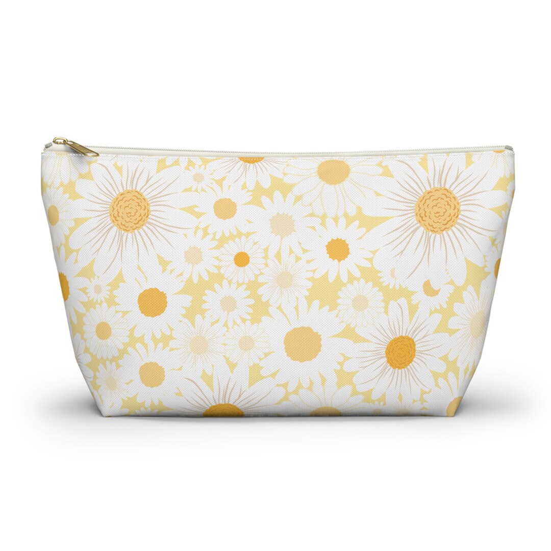 Ida Mae Home Daisy Boots Pastel Makeup Bag