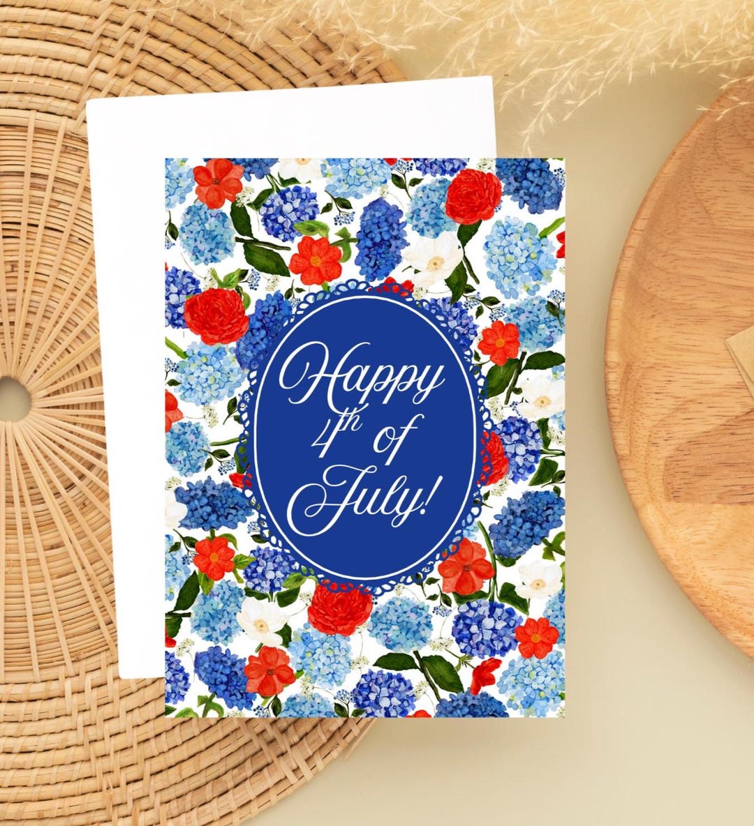 CEO Cards July 4th Greeting - JF1501. Greeting With An Image Of - View #2