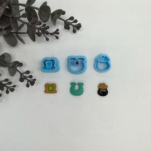 Good luck cutter for making polymer clay earrings, handmade jewelry tools