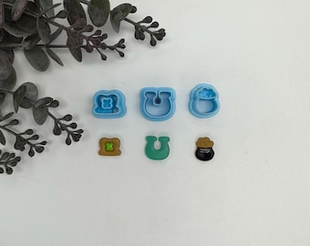 Good luck cutter for making polymer clay earrings, handmade jewelry tools