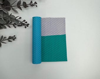 Mermaid fish scales texture roller for making polymer clay earrings, handmade jewelry tools
