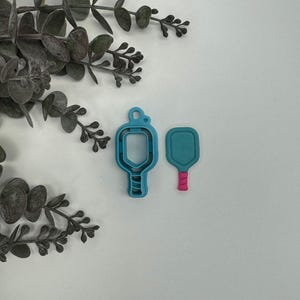 Pickle ball paddle cutter, racket polymer clay cutter, clay earrings tools, cutter for cookie,cake decorating , handmade jewelry tools