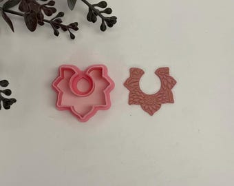 Sun hoop cutter for making polymer clay earrings, handmade jewelry tools