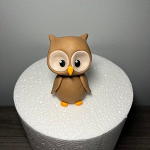 Fondant Owl Cake Topper