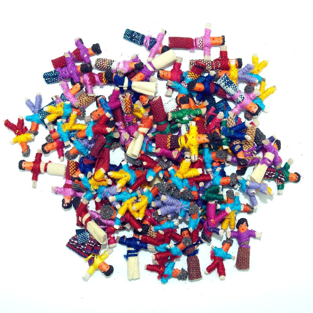 100 Bulk Worry Dolls Etsy