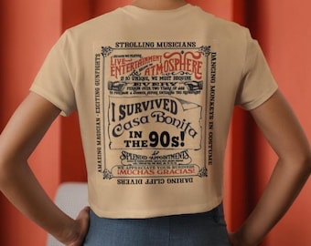 Camiseta Casa Bonita "Eu Sobrevivi aos Anos 90": Denver Landmark