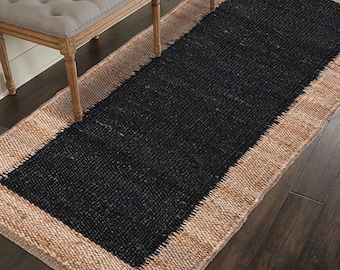 Aangepast formaat tapijt, jute tapijt 8 x 10, natuurlijk jute tapijt, boho jute tapijt, boho jute loper tapijt, woonkamer tapijt, buitentapijt