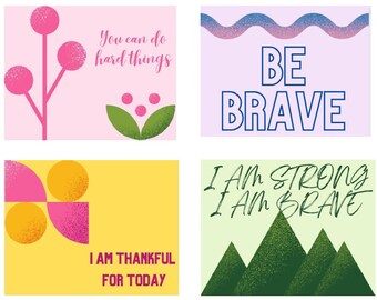 Affirmation Postcards