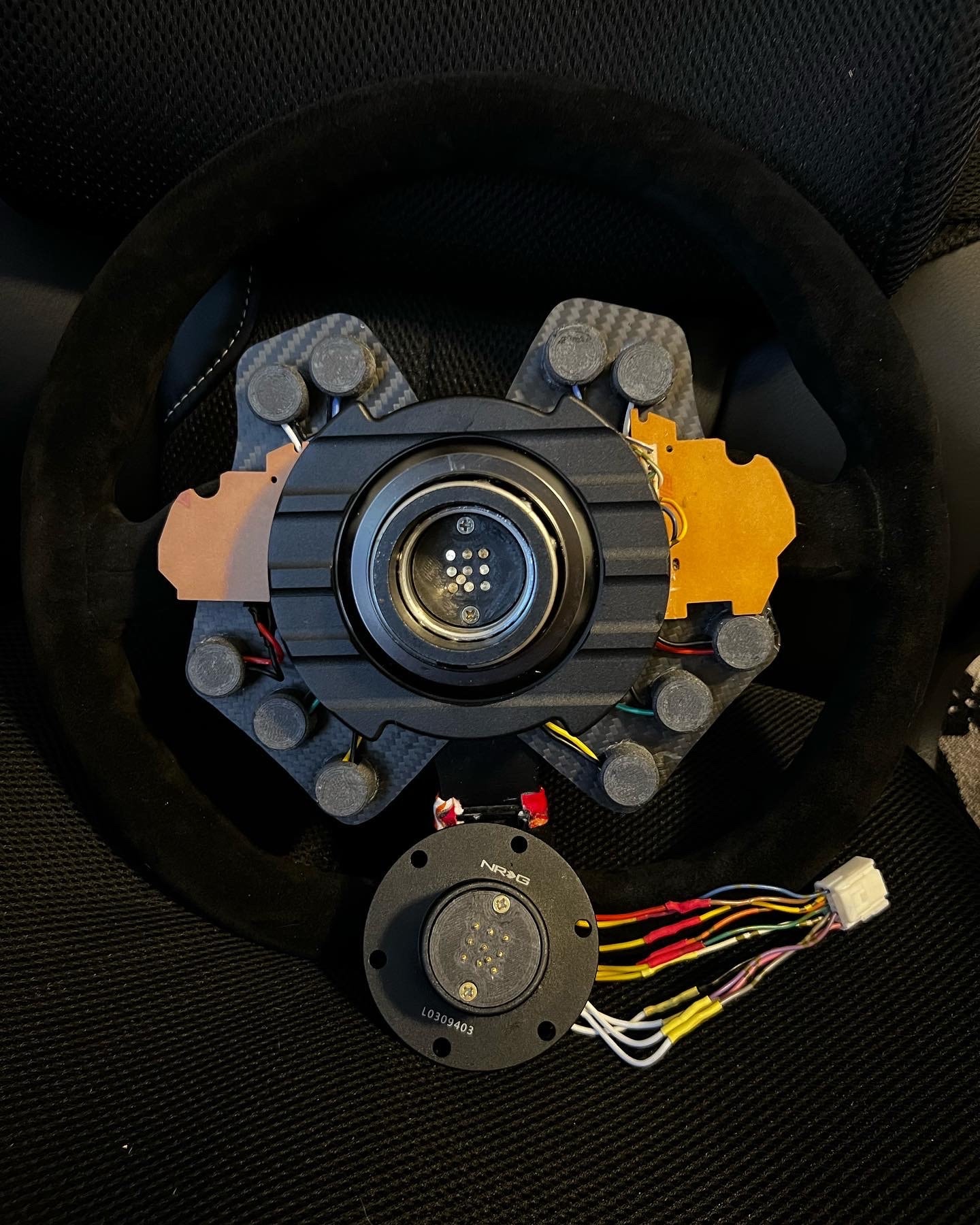 Custom Steering Wheel Button Panel and Hub Files 3D Printable Parts Etsy