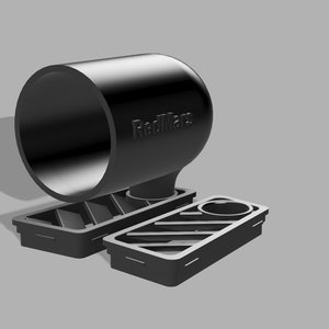52mm Pod with Vents for Audi A4 B7 Generation - 3D print file