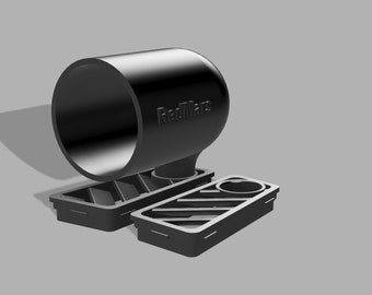 52mm Pod with Vents for Audi A4 B7 Generation - 3D print file