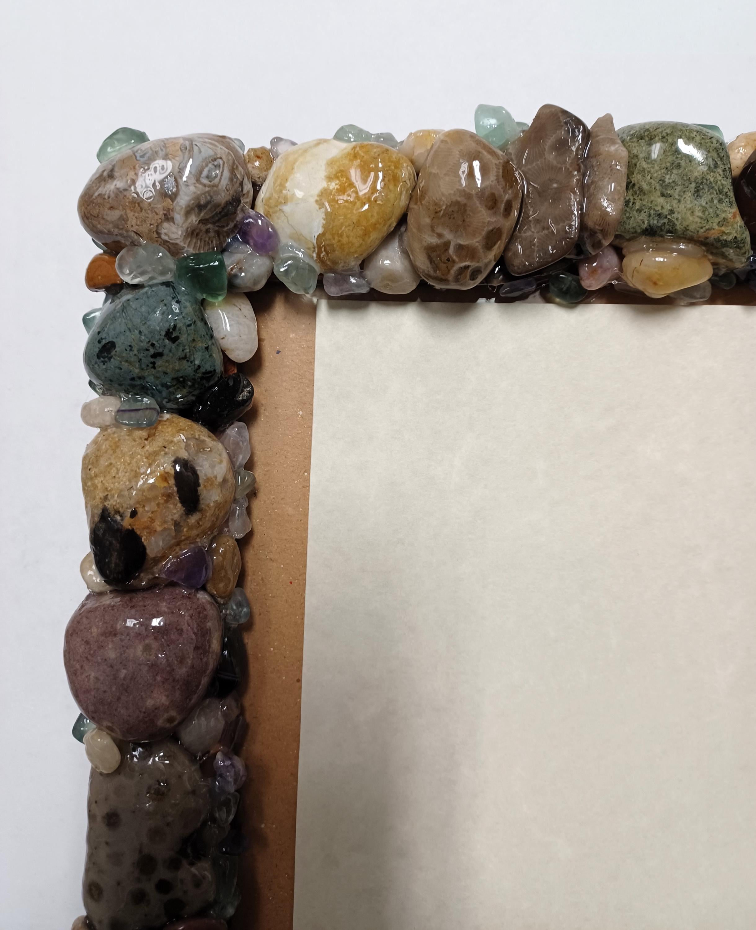 Petoskey Stone, Fossil and Lake Rock Picture Frame 8 X 10 - Etsy
