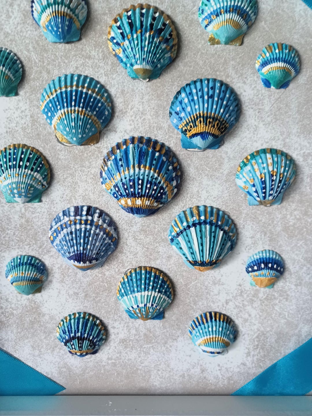 Amazing Painted Shells Hand Painted Sea Shells Framed Art - Etsy