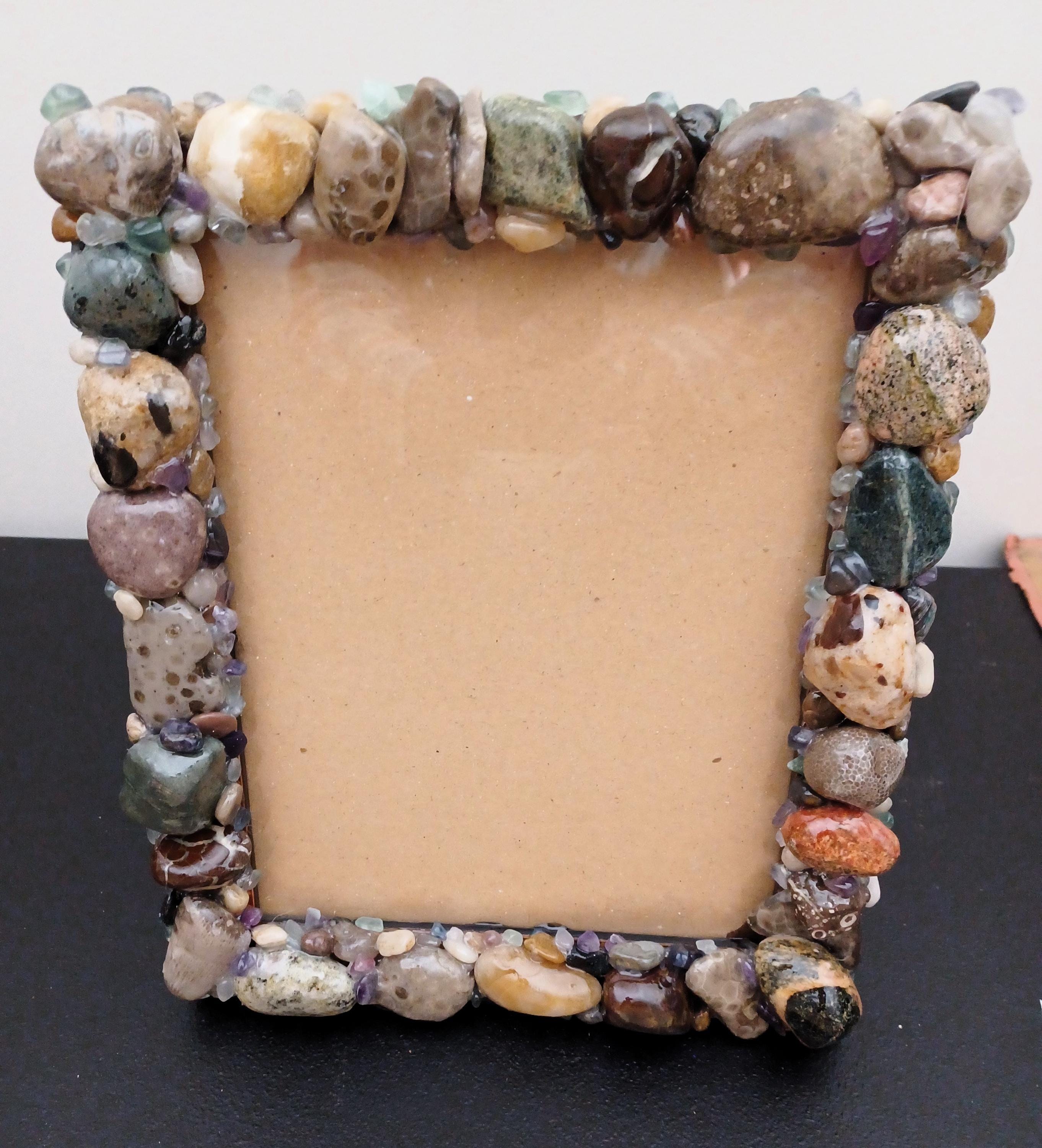 Petoskey Stone, Fossil and Lake Rock Picture Frame 8 X 10 - Etsy