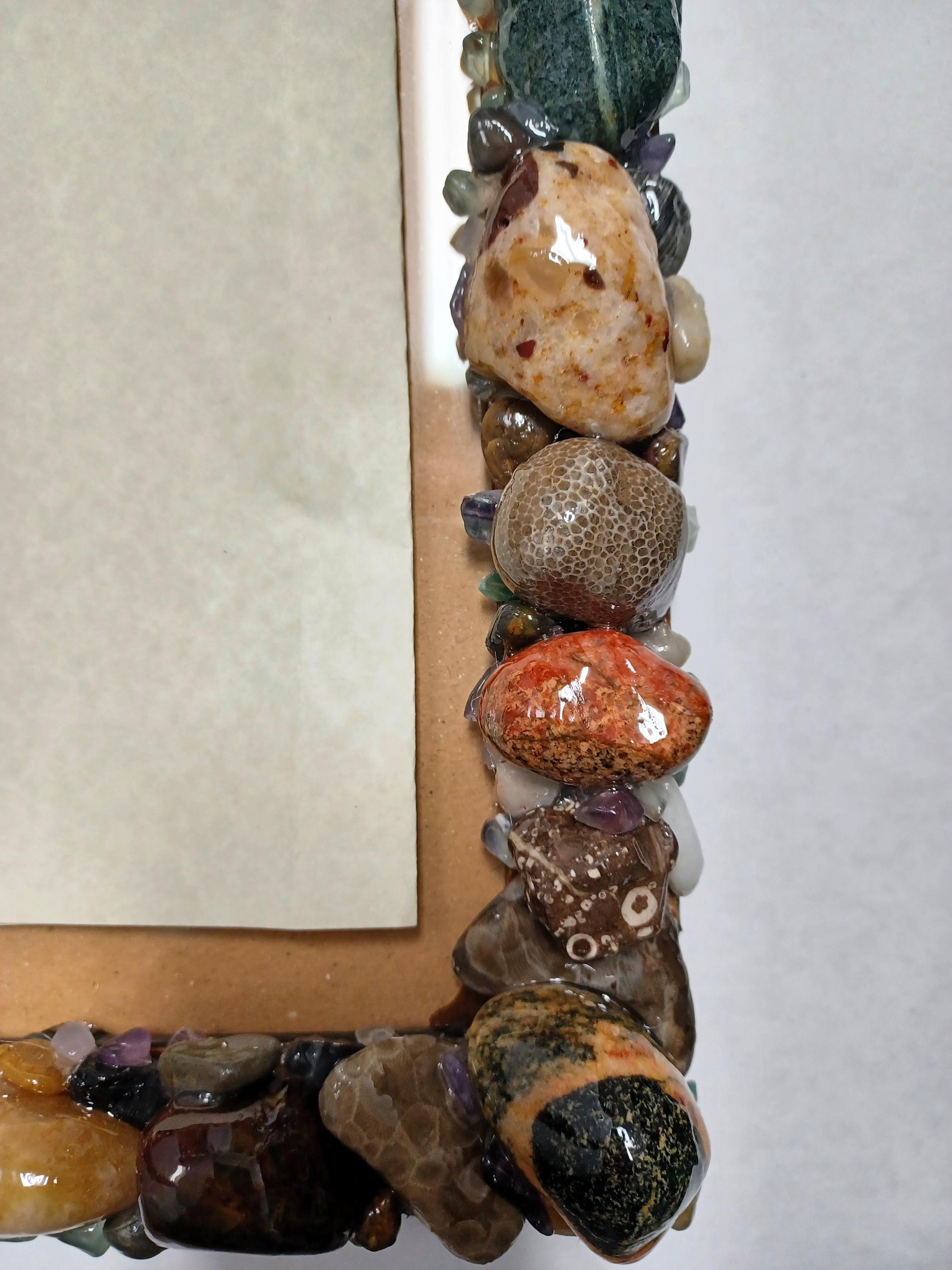 Petoskey Stone, Fossil and Lake Rock Picture Frame 8 X 10 - Etsy