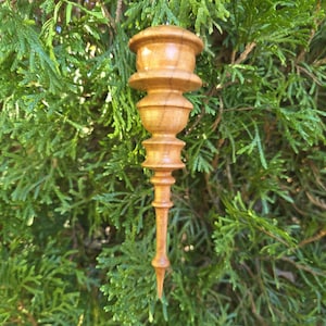 Turned Christmas Ornament
