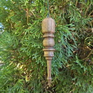 Turned Christmas Ornament