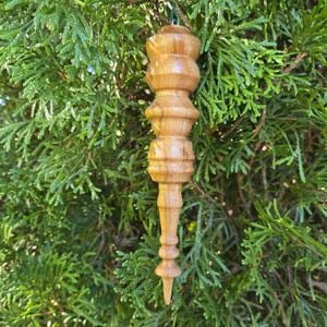 Turned Christmas Ornament