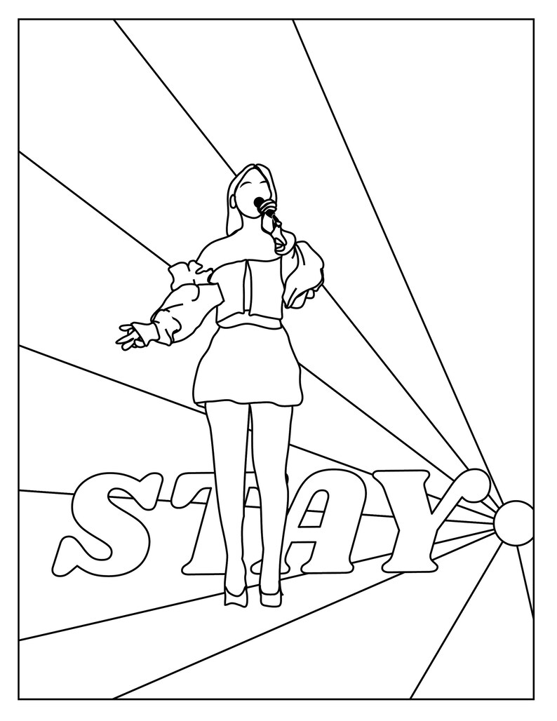 Eurovision 2023 Coloring Book - Etsy