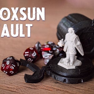 Miniature Vault | DnD | Protective Case | 3D Printed