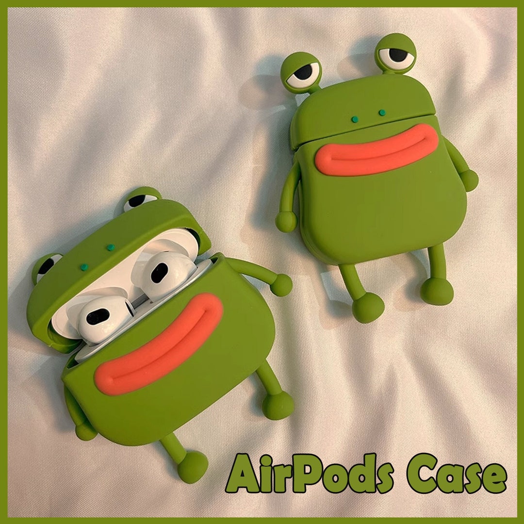 Funny Frog Airpods Case Frog Airpods Case for Airpods 1&2 Etsy Hong Kong